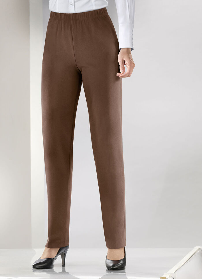 Hose in Schlupfform COGNAC