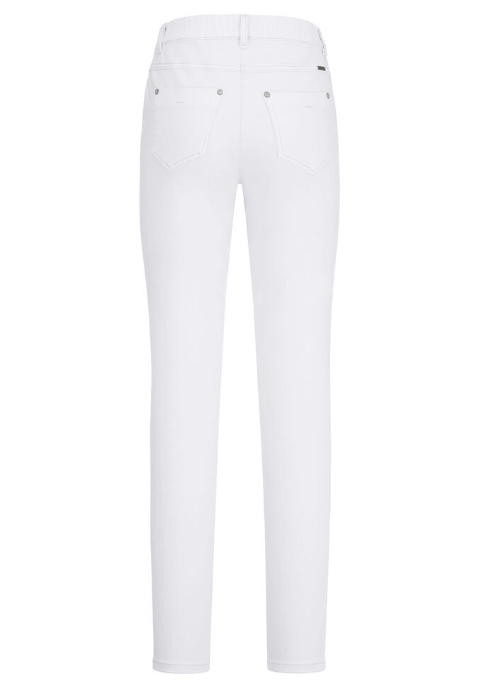 Magic-Jeans mit hohem Stretchanteil WEISS