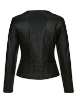 Blazer mit toniger Stickerei 