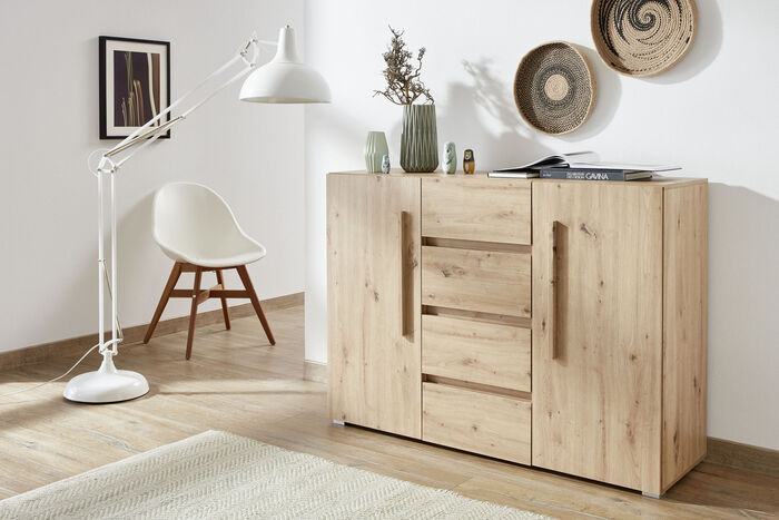 2-türige Kommode ARTISAN-EICHE