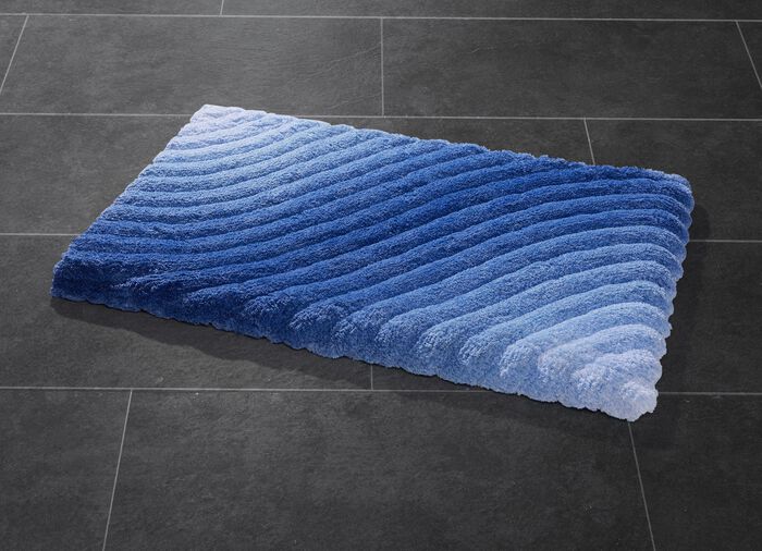 Barfussweiche Badgarnitur mit latexierter R&uuml;ckseite 