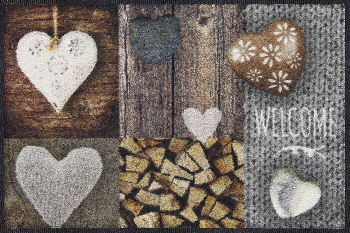 Hochwertige Fußmatte Woodlove für den Innen- und Außenbereich
