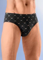 Viererpack Slips mit Alloverdruck 