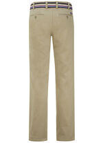 «Brühl»-Hose mit Gürtel in 3 Farben SAND