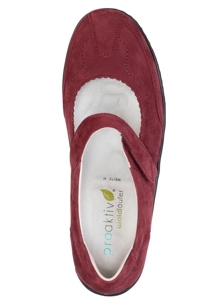 Waldl&auml;ufer, bequeme Damen-Slipper, Weite H, mit herausnehmbarem Fussbett 