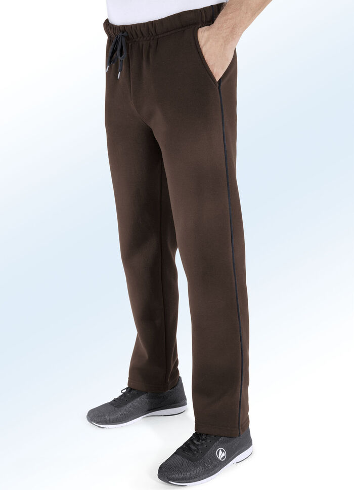 «Plantier»-Freizeithose DUNKELBRAUN
