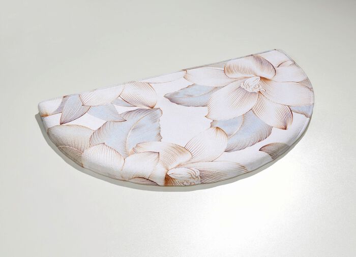 Traumhaft weiche Badgarnitur mit Bandeinfassung MULTICOLOR