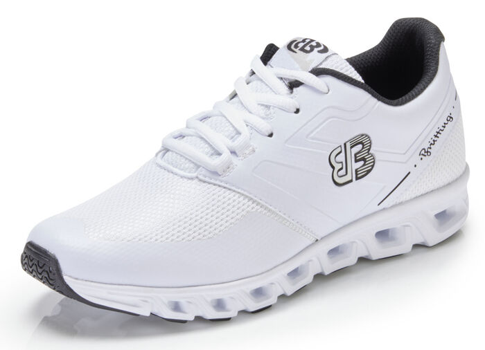 Sneaker aus luftigem Textilmaterial WEISS