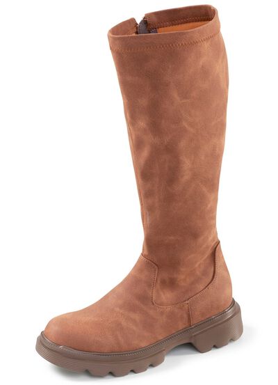 Andrea Conti, klassische Damen-Stiefel, mit Innenreissverschluss 