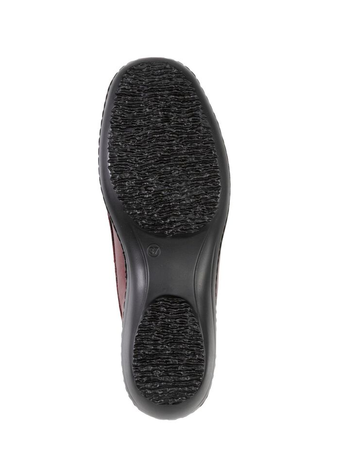 ELENA EDEN Slipper aus teilweise krokogepr&auml;gtem, schattiertem Nappaleder 