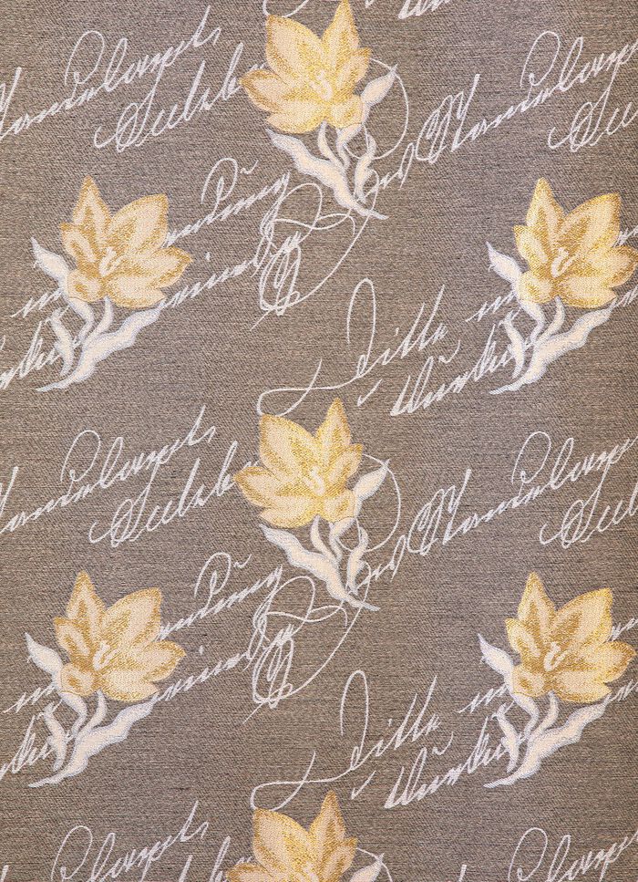 &Uuml;bergardine mit Universalschienenband GOLD