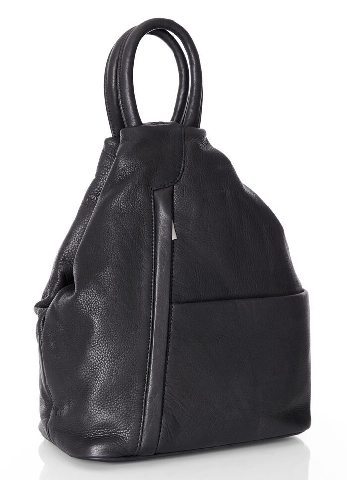 Laurina, Rucksack, Damen, mit zwei durch Reissverschluss teilbare Umh&auml;ngeriemen 