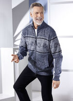 Jacke mit durchgehendem Reissverschluss 