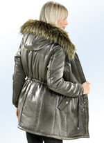 Parka mit Taillen-Durchzugsband und Stopper 