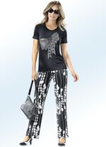 Shirt mit Strass-Motiv 