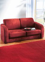 Funktionssofa mit pflegeleichtem Microfaser-Bezugsstoff BORDEAUX