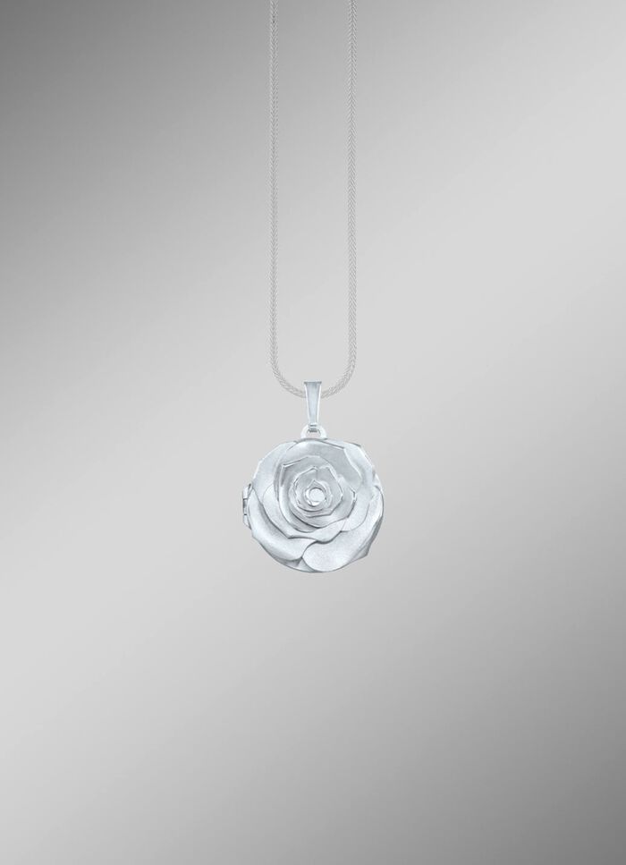 Medaillon im Rosen-Design 