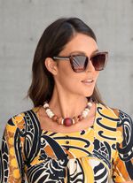 Halskette mit Holzkugeln nach Verlauf 