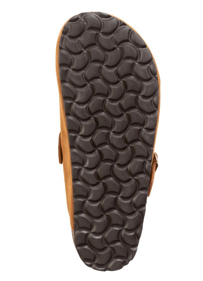 ELENA EDEN Clog mit verstellbarer Schnalle COGNAC