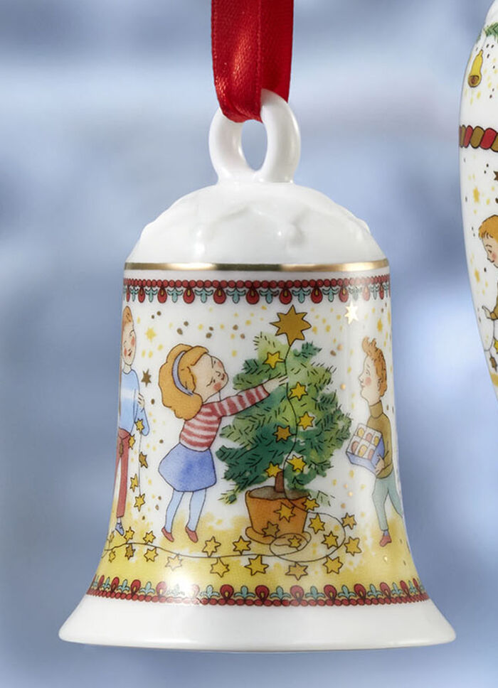 Jahresschmuck 2024 von Hutschenreuther WEISS-BUNT