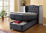 Komfortables Boxspringbett f&uuml;r traumhaft sch&ouml;ne N&auml;chte 