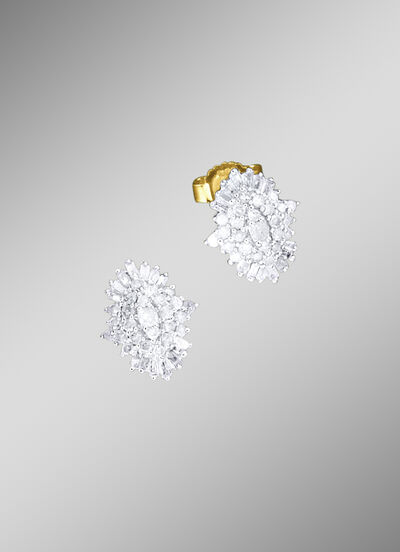 Exklusive Diamant-Ohrringe  Exklusive Diamant-Ohrringe