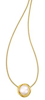 Anh&auml;nger mit Zuchtperlen-Bouton 