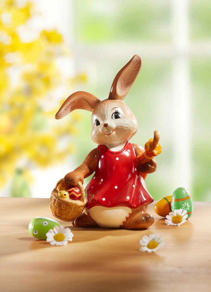 Hase aus Feinsteingut 