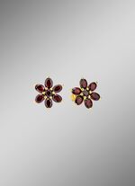 Ohrstecker mit echt Granat 