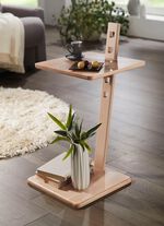 Beistelltisch mit h&ouml;henverstellbarer Tischplatte 