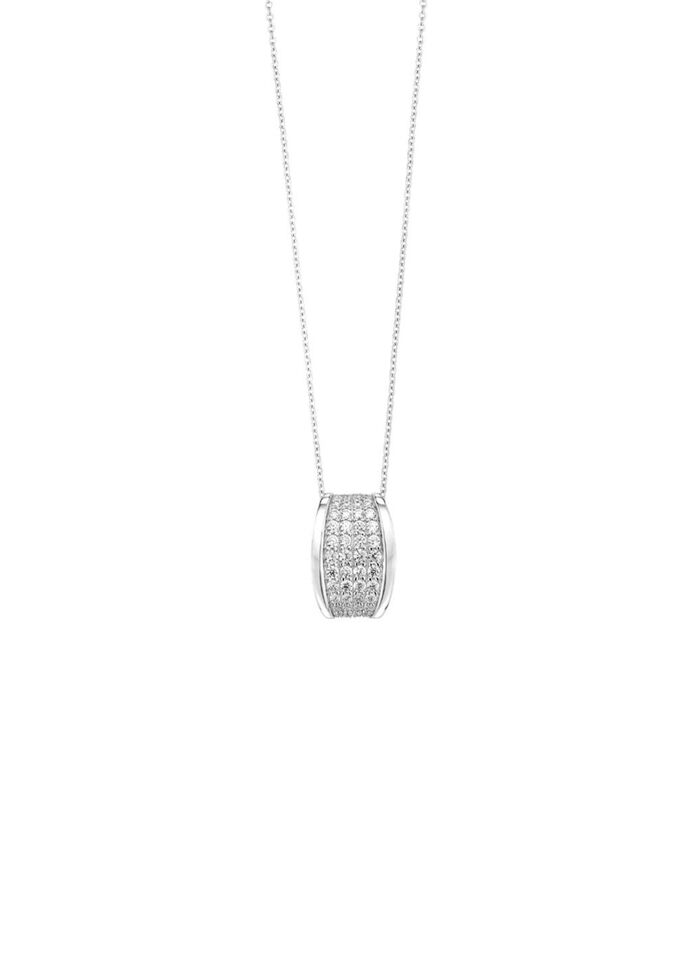 Schicker Anhänger mit Zirkonia 