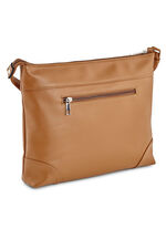 Tasche mit verstellbarem Umhängeriemen COGNAC