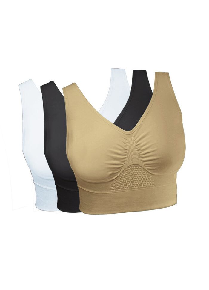 Dreierpack Sport-BH &bdquo;Sporty&ldquo; 