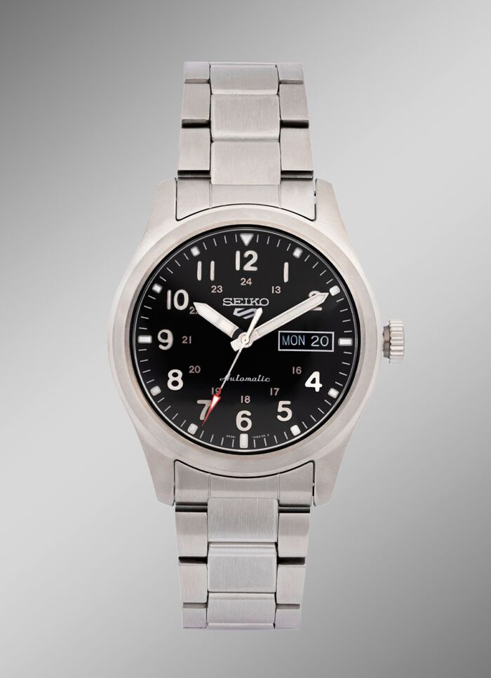 Edelstahl-Automatik Herrenuhr  