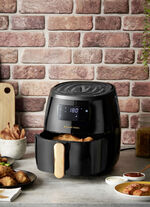 Heissluftfritteuse mit Tragegriff 