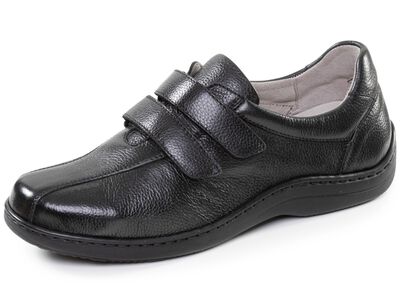 ELENA EDEN, bequeme Damen-Slipper, Weite H, mit herausnehmbarem Fussbett 