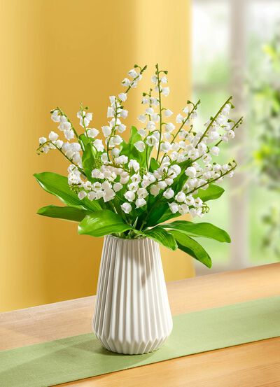 Maigl&ouml;ckchen in Keramikvase 