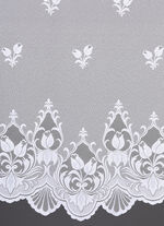 Kuvertvorhang mit Automatikfaltenband 1:3 