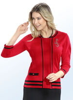 Pullover in Doppel-Optik