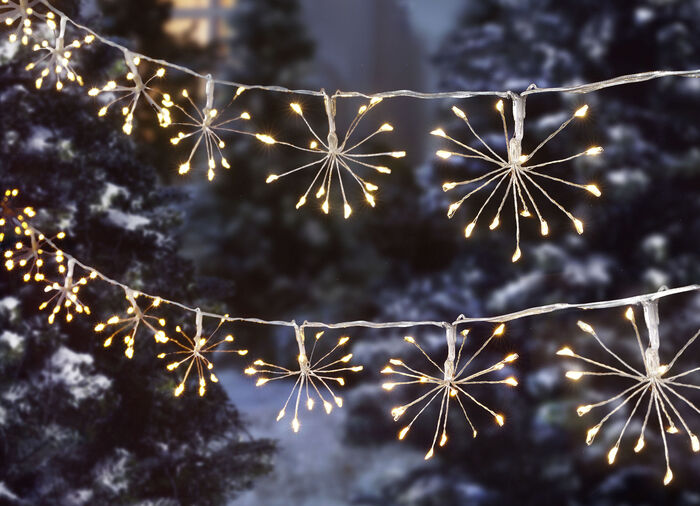 Lichterkette Wunderkerze für den Innen- und Aussenbereich 