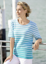 Pulli mit Streifendessin 