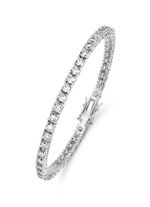 Funkelndes Armband mit synth. Zirkonia 