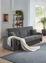 Schlafsofa mit Bettkasten ANTHRAZIT