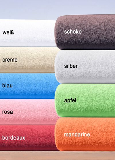 Atmungsaktive Spannbetttücher in Microfaser-Quailtät 