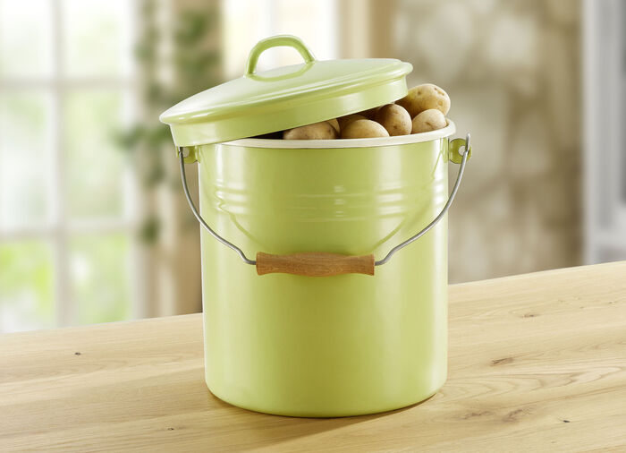 Traditionelle Kr&uuml;ger-Emaille-Serie Juist aus Stahl-Emaille 