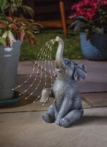 Solar-Deko &laquo;Elefant&raquo; 