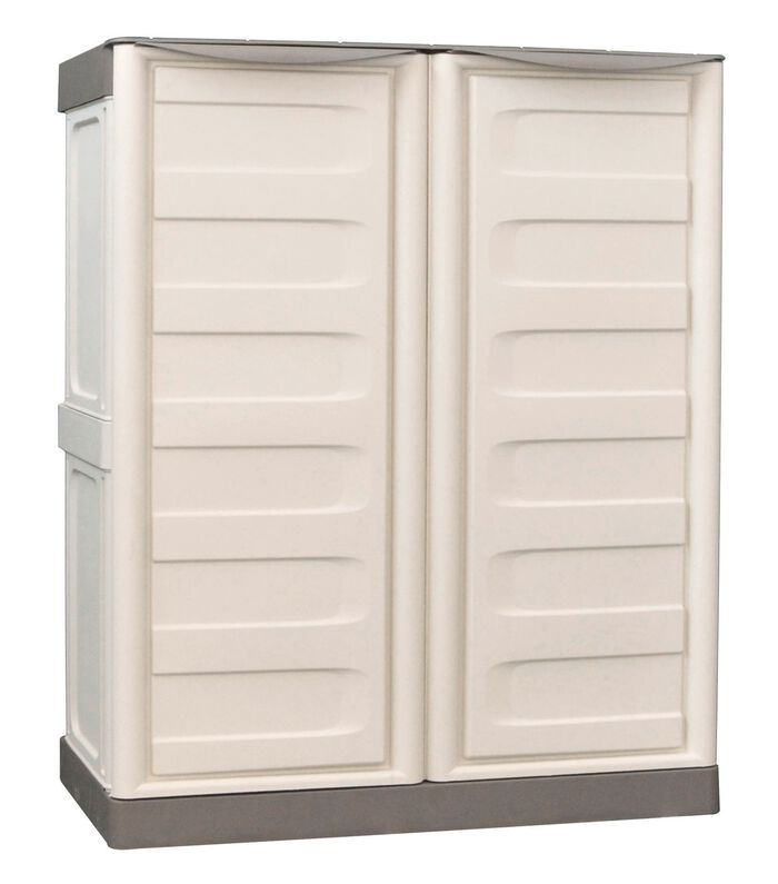 Praktische Gartenschr&auml;nke mit Stahlscharnieren 