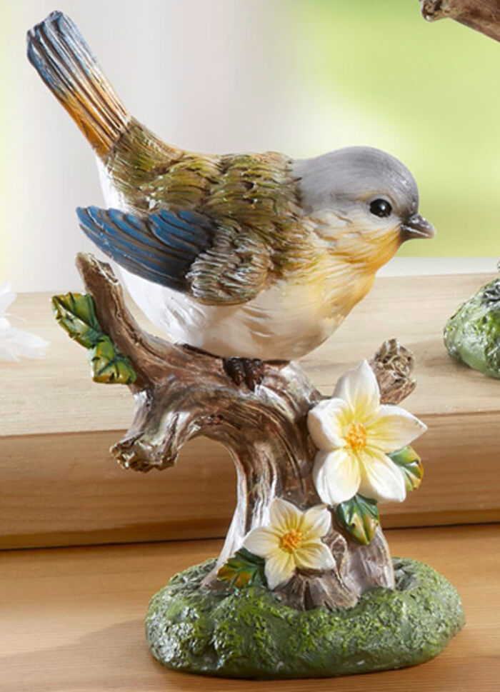 Vögel auf Zweig BUNT