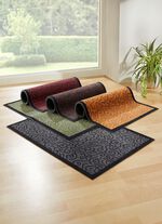 Praktische Schmutzfangmatten f&uuml;r innen und aussen ROT