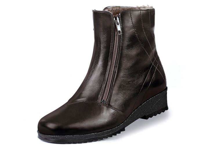 Stiefelette mit zwei seitlichen Reissverschl&uuml;ssen 